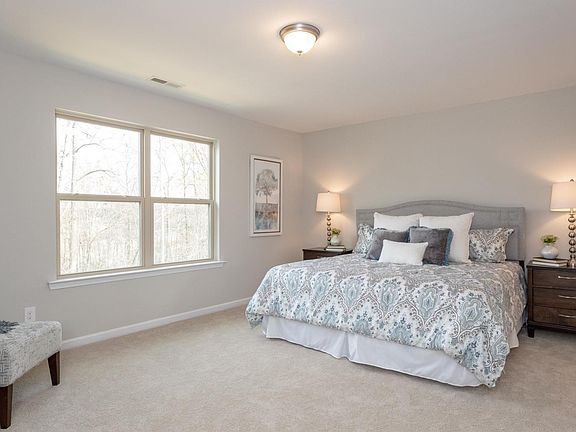 how the bedroom will look with furniture