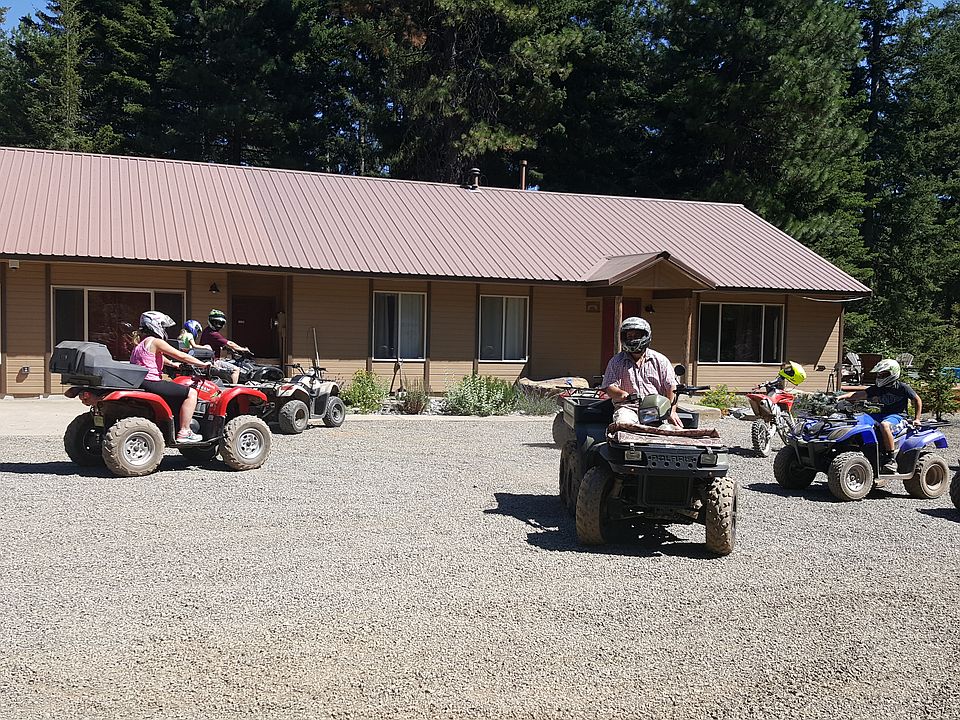 Ride to lake and trails....