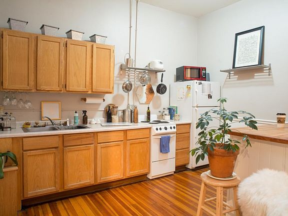 The kitchen, viewed facing south east