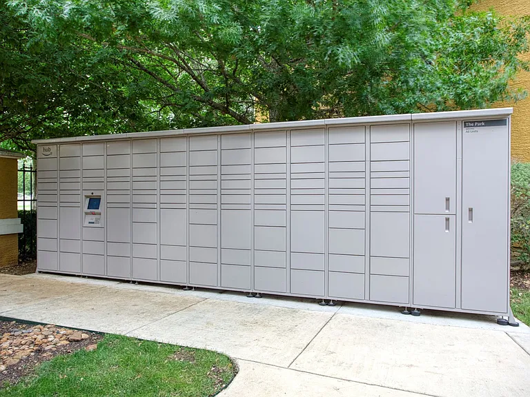 The Park at Braun Station Amazon Lockers