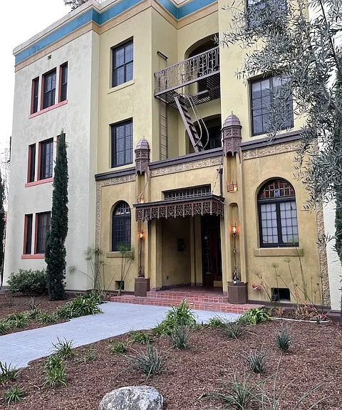 Exterior of building