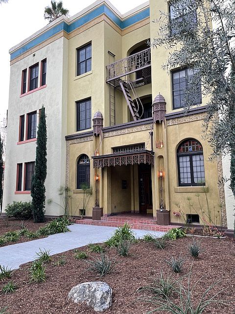 Exterior of building