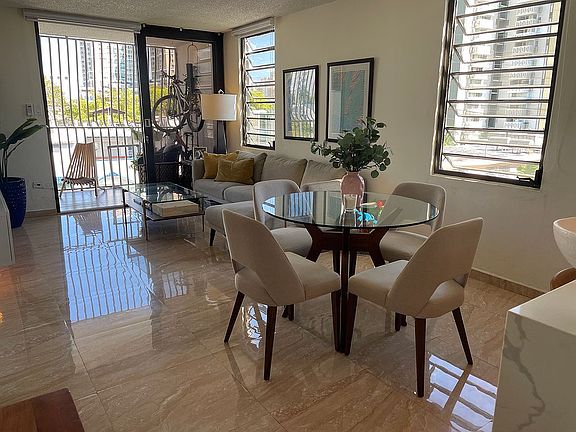 Dining and living area