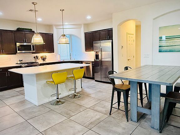 Dining Room & Bar Overlooking Kitchen