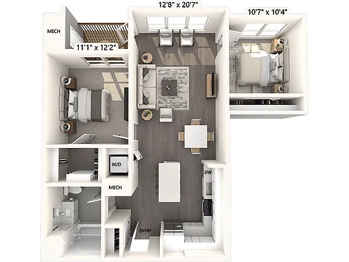 Floor plan BM17.1AF