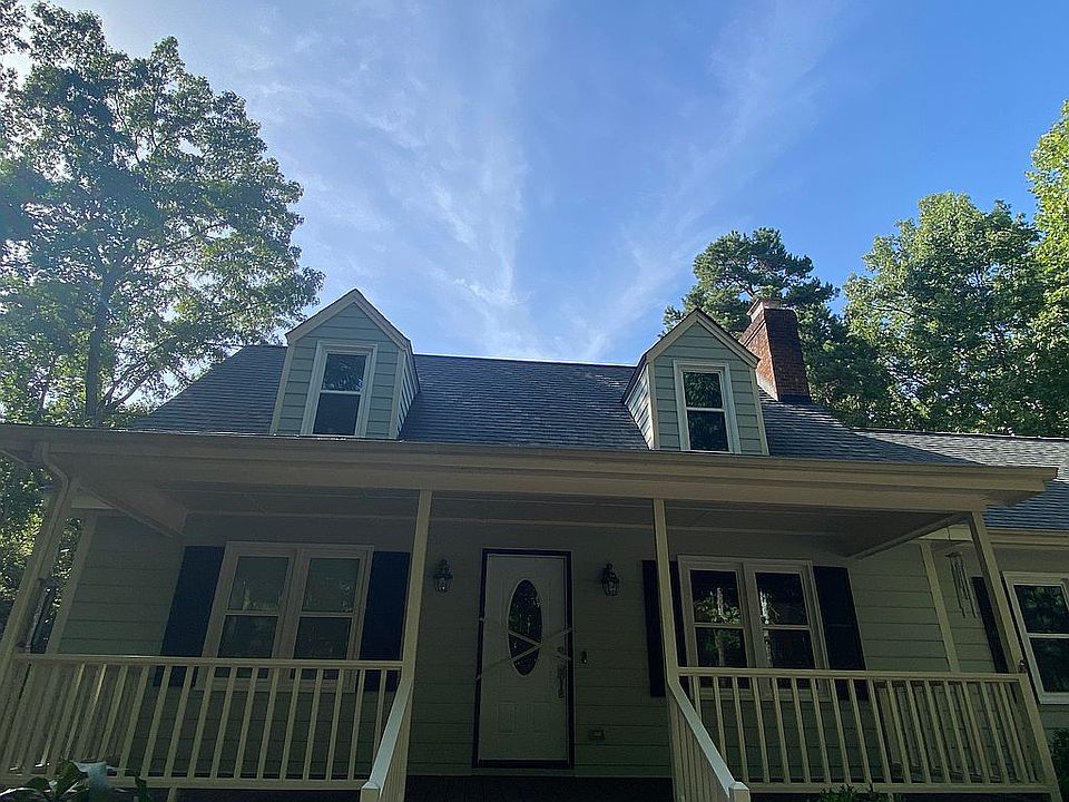 Newly painted porch. 