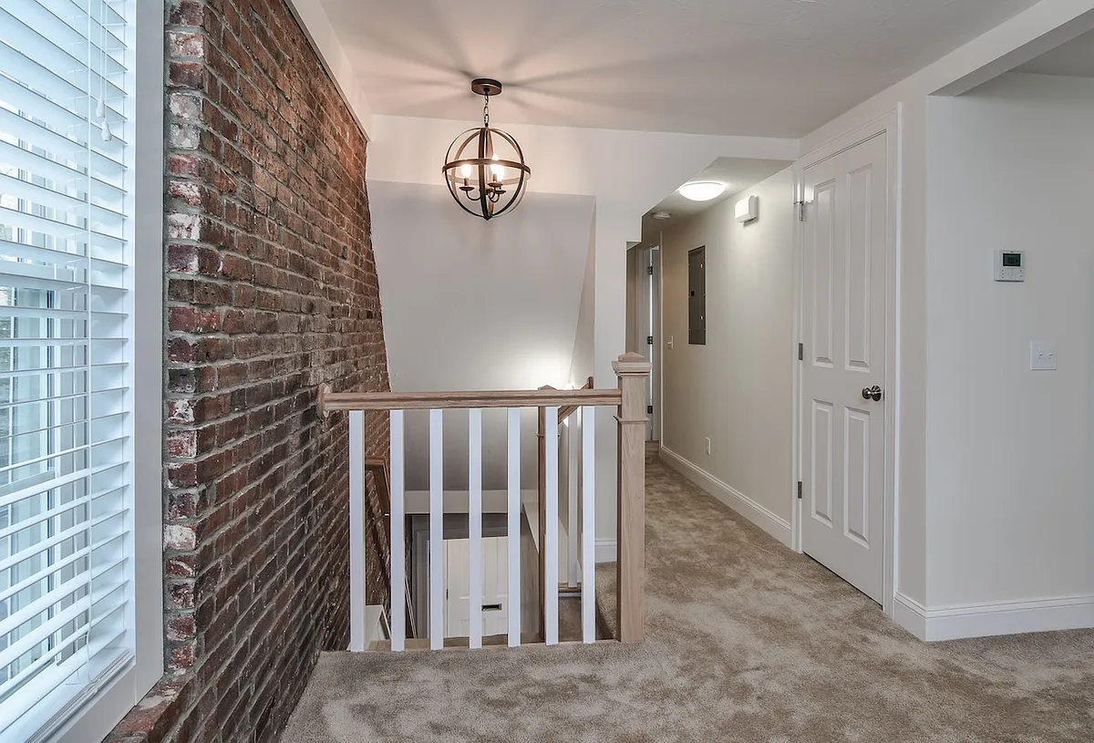 Front stairs and entrance. - Cochituate St
