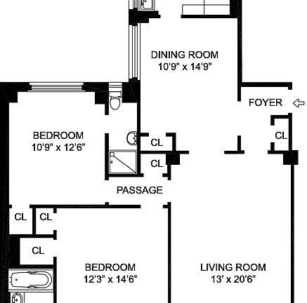 2nd image of 324 E 41st St APT 401C