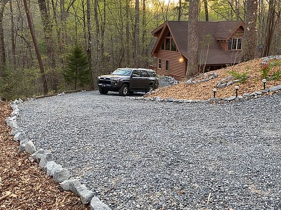 washed blue granite stones