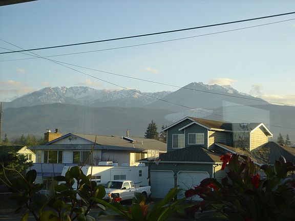 Mountain view from Living room