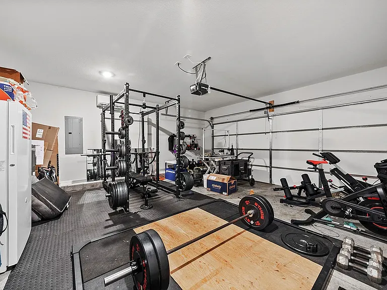 Heated and Cooled Garage. Gym not included