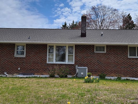 Rear view of property.