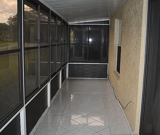 Screened porch
