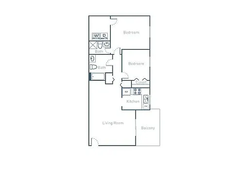 Floor plan B1B