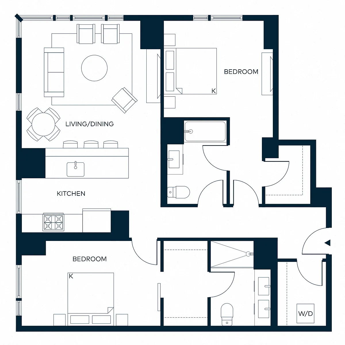 Floor plan B13
