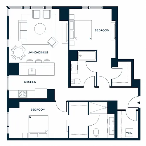 Floor plan B13