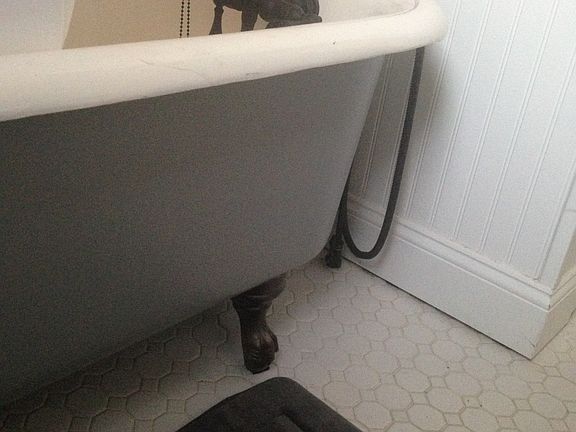 First Floor Claw Foot Tub