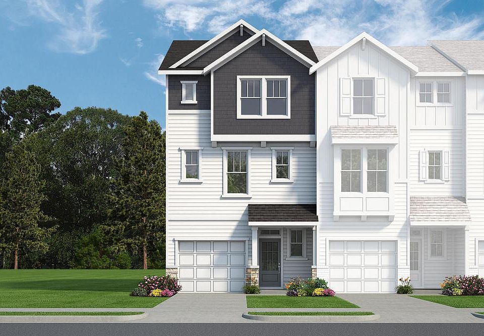 The Sanford - Craftsman Elevation End Unit