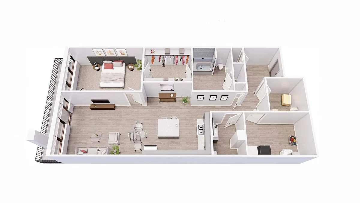Floor plan 1A3
