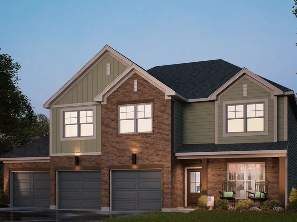 Patriot Modern w/ 3-Car - Cadbury II Plan, Berkshire
