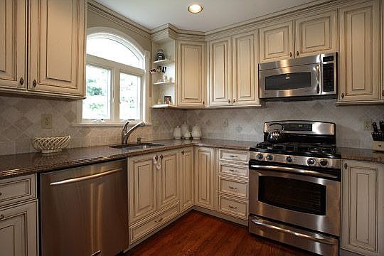 New kitchen with granite countertops