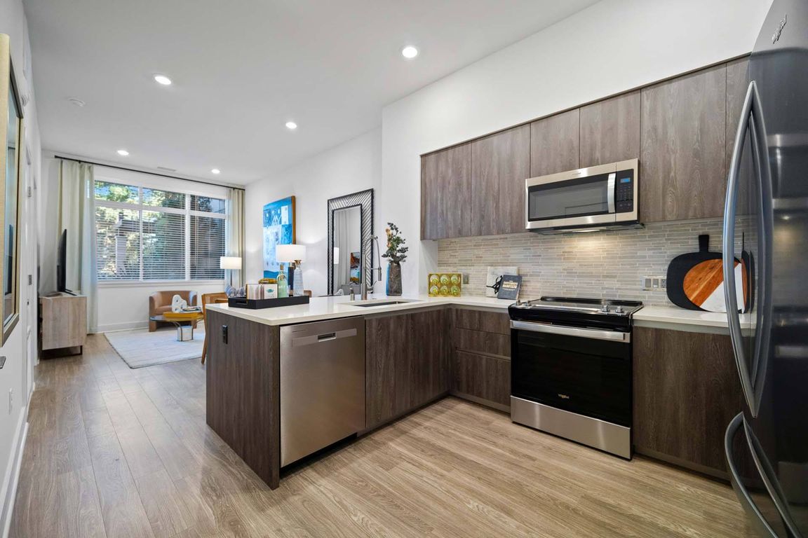 Cook with ease in a sleek, modern kitchen