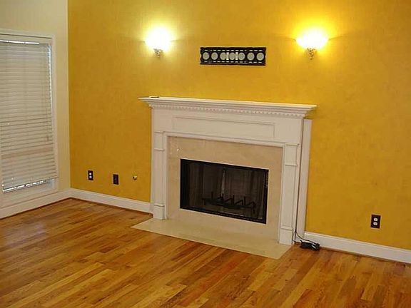 Living room fire place