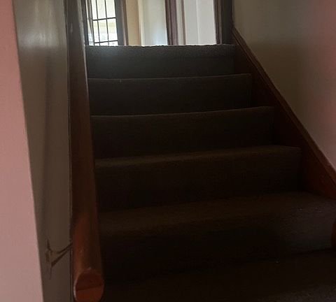Stairway to unit.