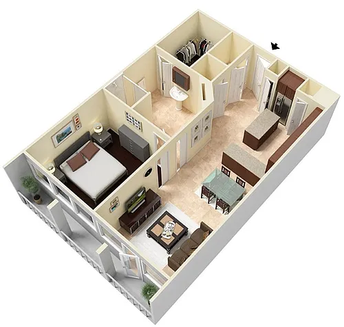 Floor plan Sabine Tower