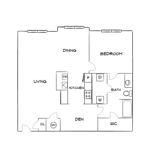 Floor plan Design 1G