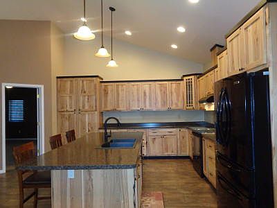 CUSTOM HICKORY CABINETS