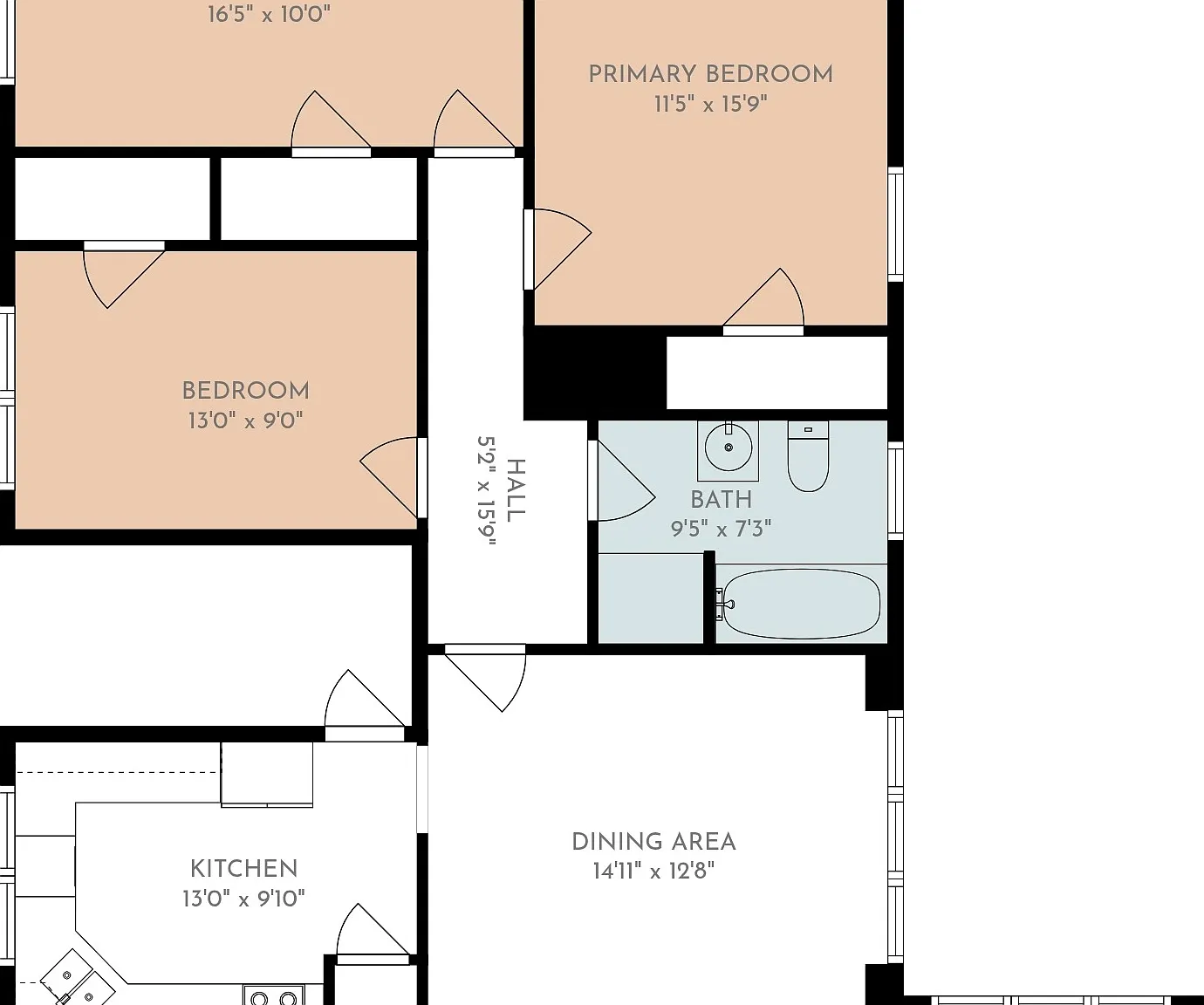 3 bed, 1600 sqft, $2,900 — Photo 2