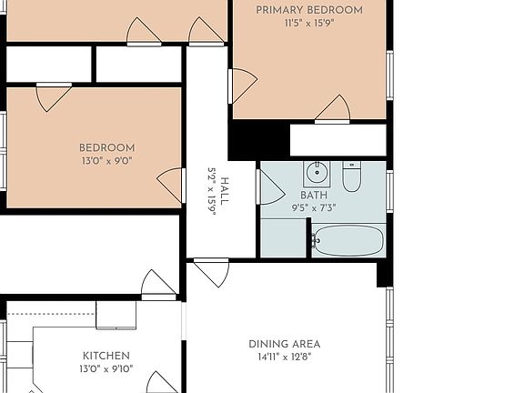 Floor Plan (1,600 sq ft)