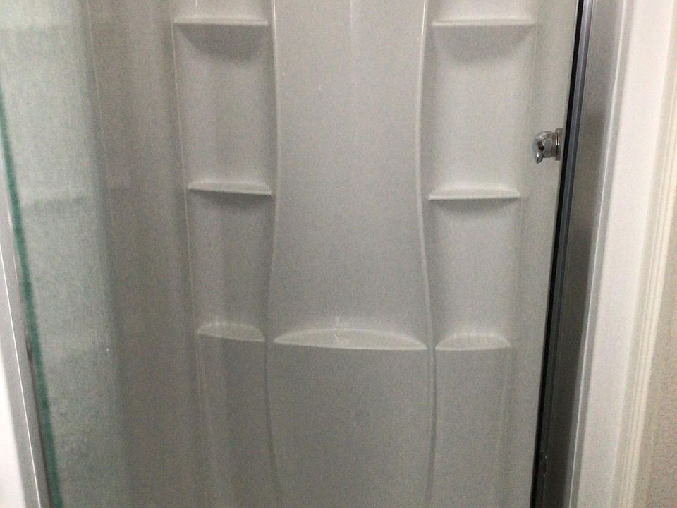 New shower