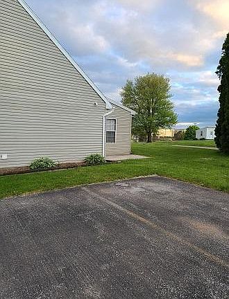 Back and shared Yard with Two Space Parking