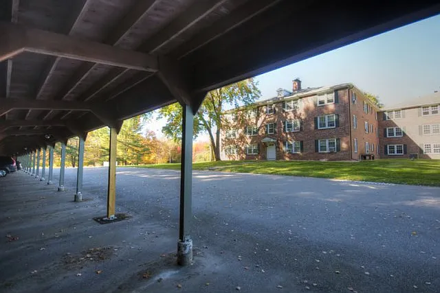 Covered parking available