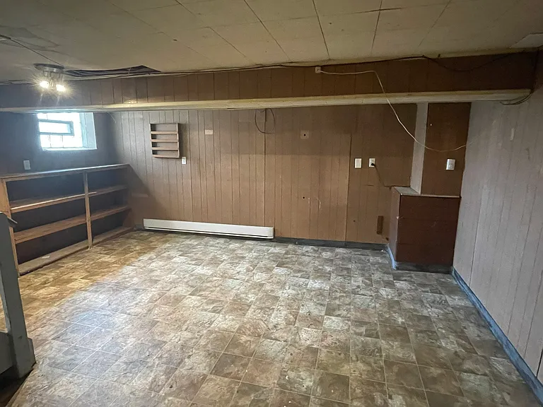Basement - semi-finished bonus space.