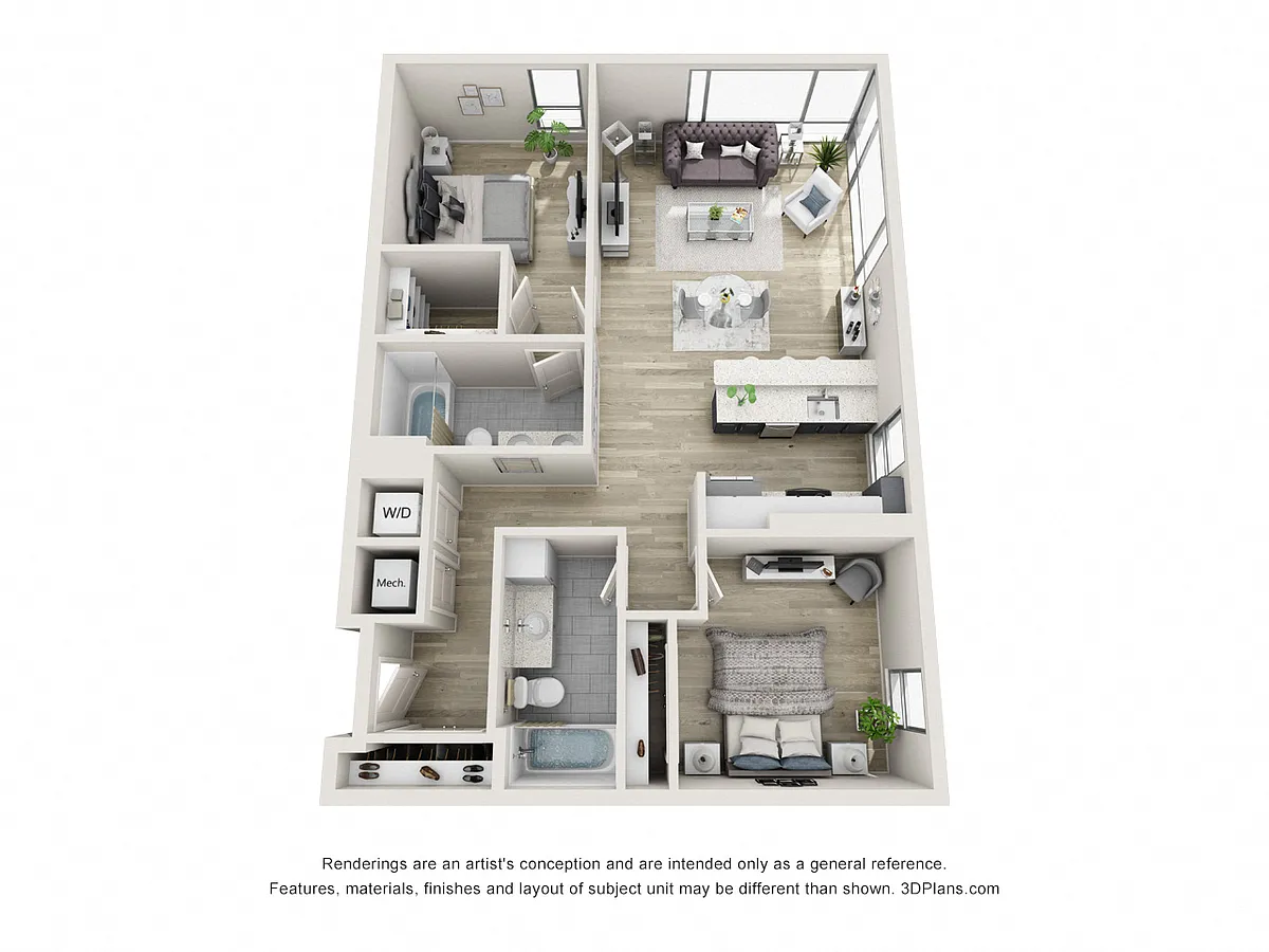 Floor plan The Chickahominy
