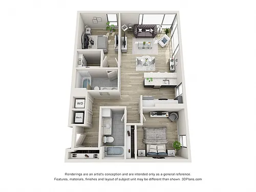 Floor plan The Chickahominy