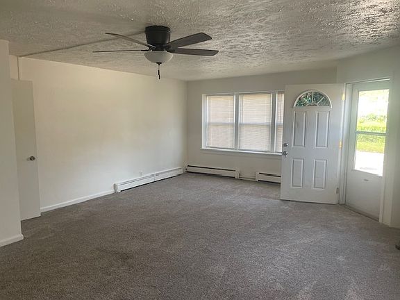 living room and entry