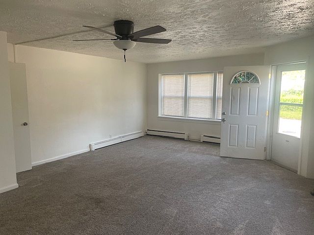 living room and entry