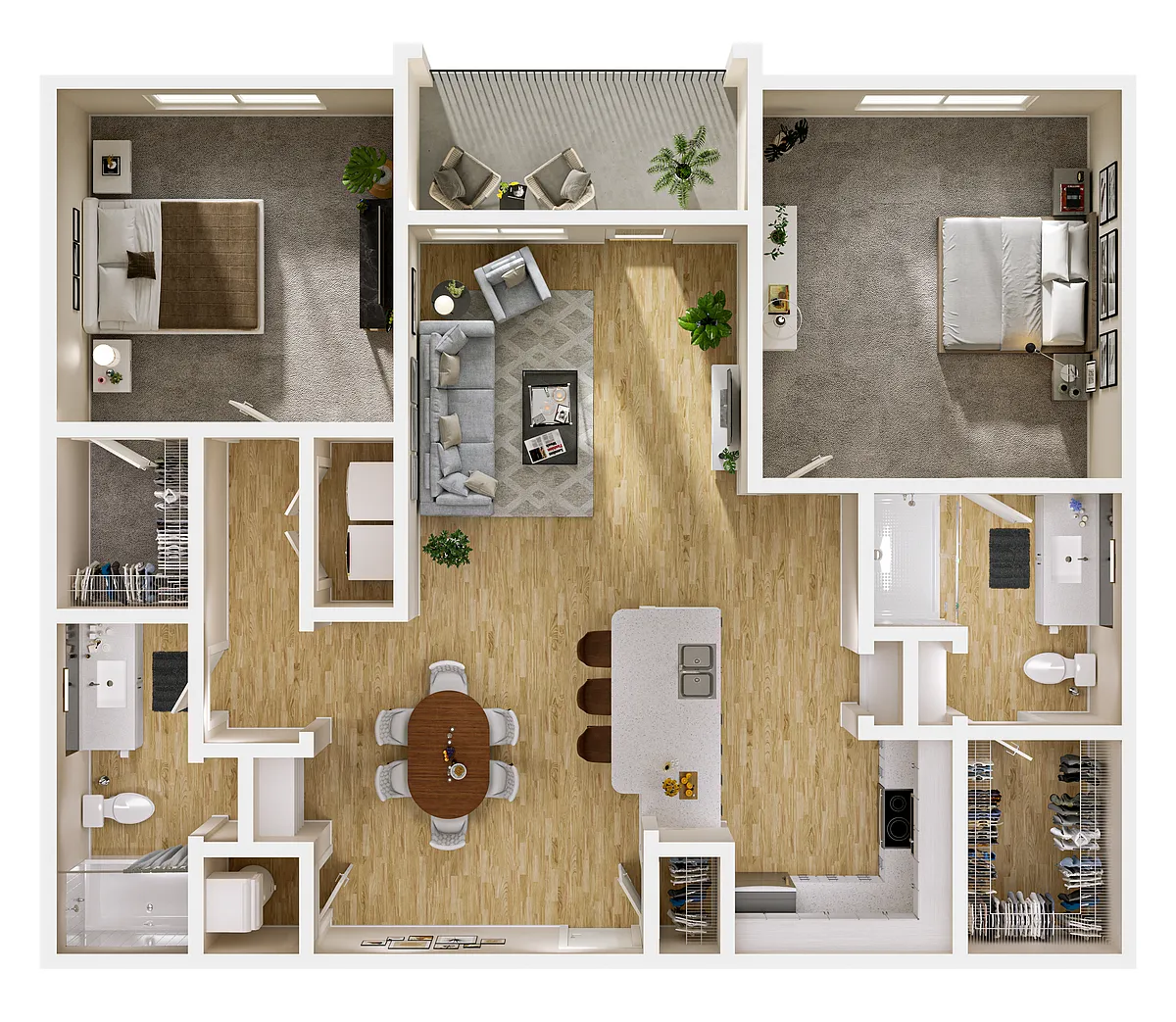 Floor plan B2B