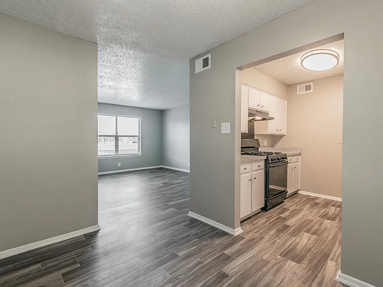 Open dining area with contemporary design