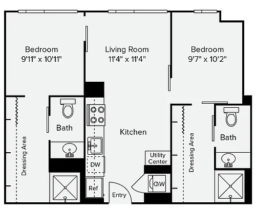 Floor plan B1-mirror