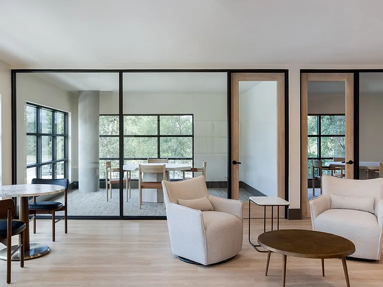 2-Level Co-Working Space with Private Offices, Breakout Rooms, Conference Room + Printer