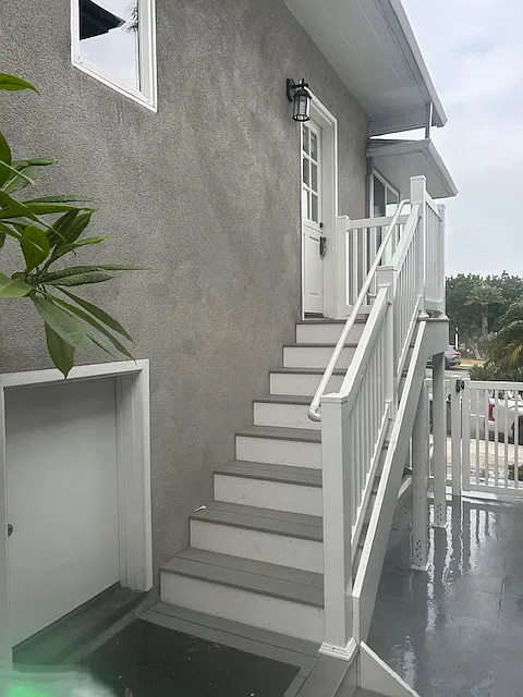 Stairs to unit