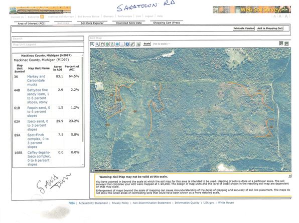 Sandtown Rd, Curtis, MI 49820