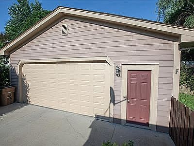 2 car detached garage