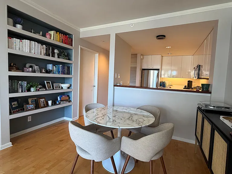 Hardwood Floors, Iconic Bookcase
