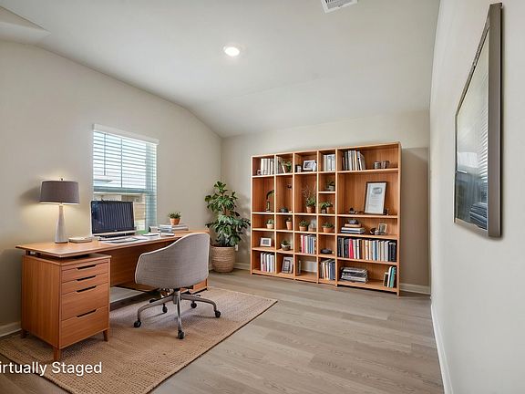 The Oleander floorplan in Southwinds of Baytown, TX.